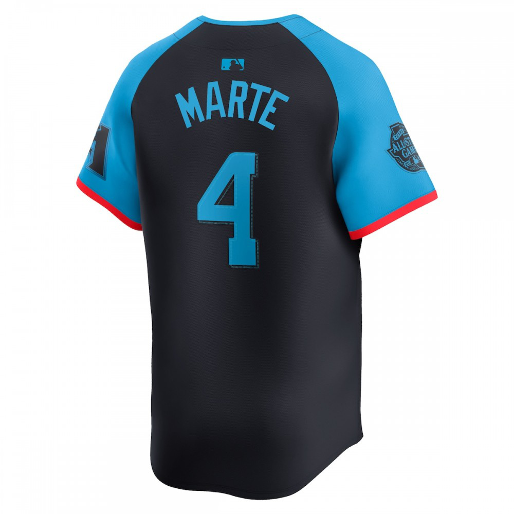 Ketel Marte National League 2024 MLB All-Star Game Limited Player Jersey - Navy-Pro Kit Vault | Brand New 26/27 Sports Jerseys